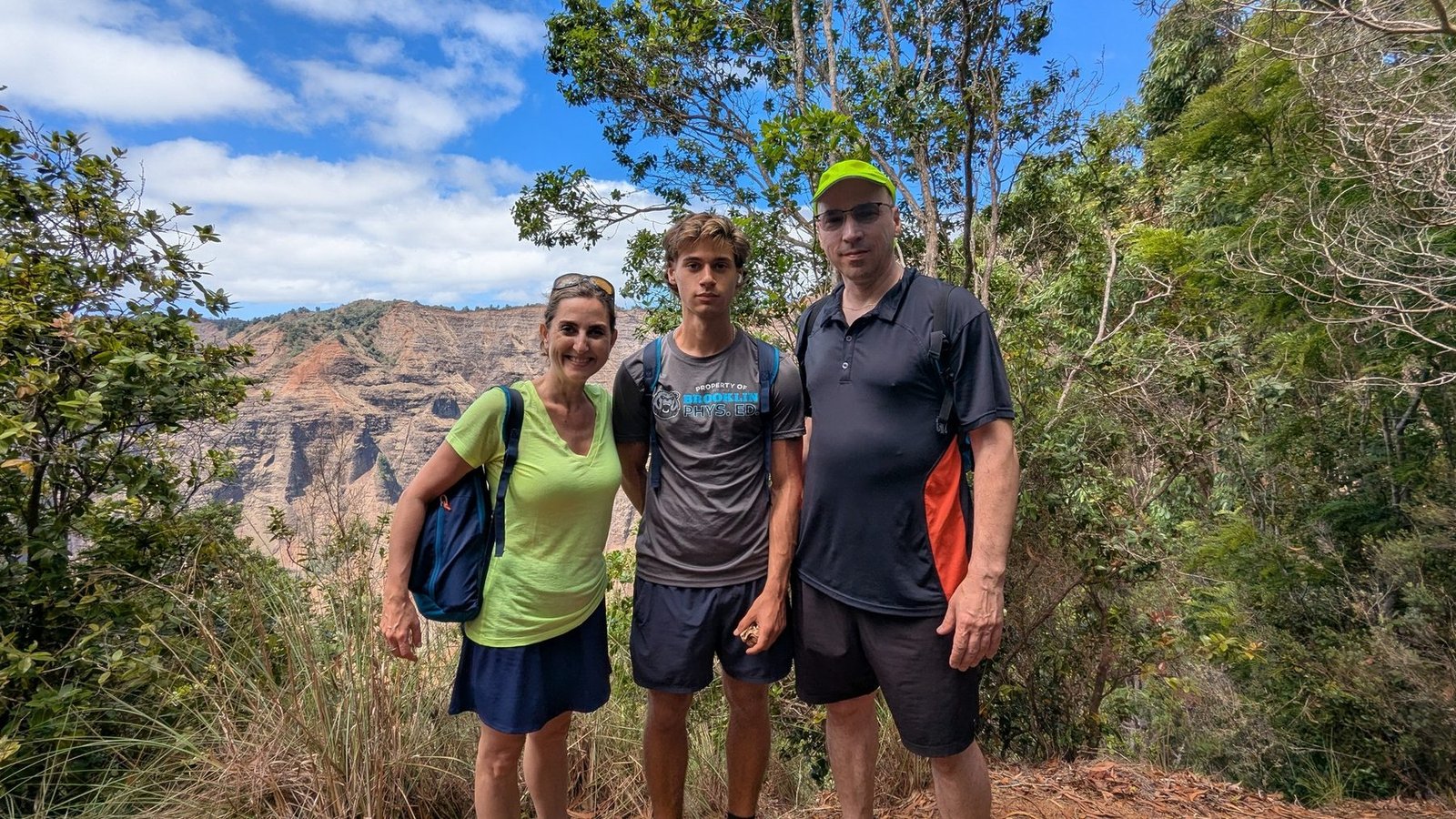 Jul 27 · 11:12 AM — Waimea Canyon and Kōkeʻe family photo